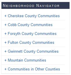 Atlanta Real Estate Info Neighborhood Navigator